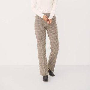 Plaid pants in brown tones by Part two Copenhagen